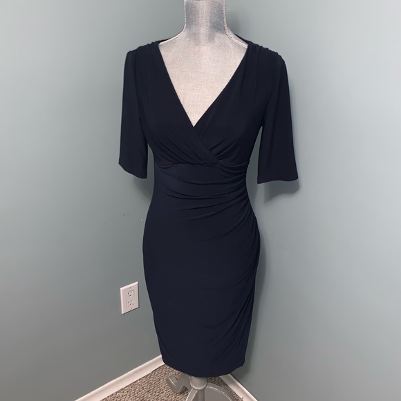 Ralph Lauren Dresses & Skirts - Lauren Ralph Lauren Navy Blue Dress size 4